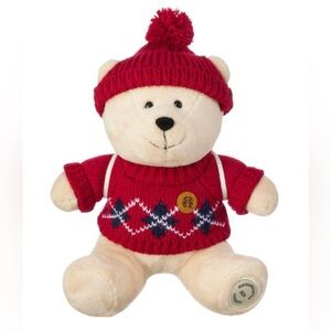 Starbucks Korea 2024 Holiday Friends Bearista Plush Doll Christmas Limited